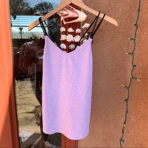 Lululemon strappy lilac tank